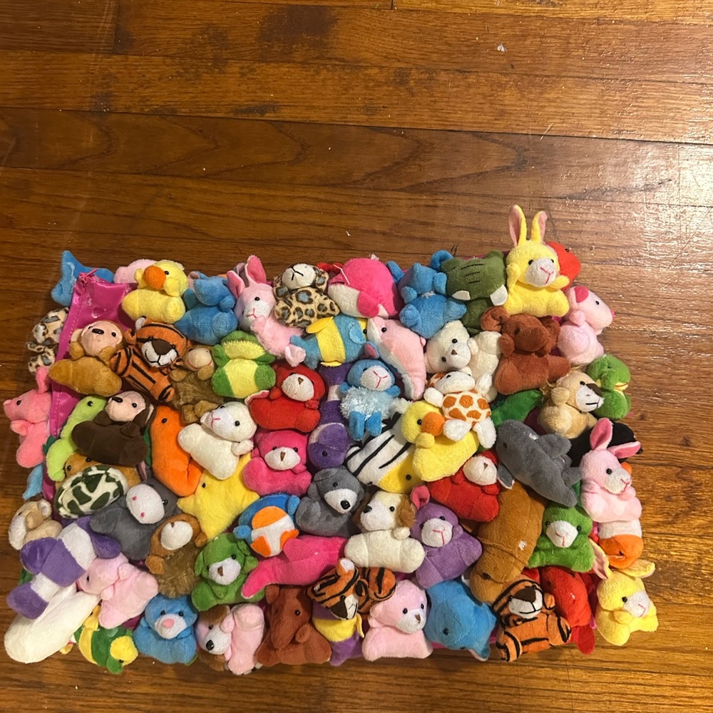 Plush animal skirt